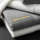 Kit de Toalhas Bellgari Premium – 6 Peças (Cinza & Branco)