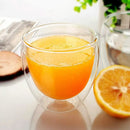 Conjunto de Copos Dupla Camada Transparente 6 Peças