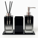 Kit Lavabo Luxo Sabonete Líquido Troover C/ Porta Escovas e Aromatizante - Bellgari