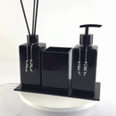 Kit Lavabo Luxo Sabonete Líquido Troover C/ Porta Escovas e Aromatizante - Bellgari